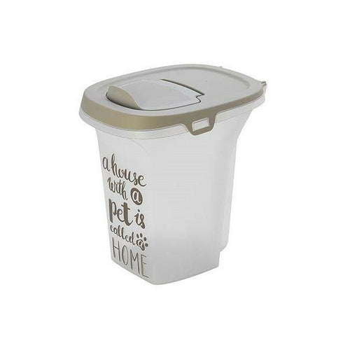 OUTLET MODERNA Kanta za hranu Trendy Story Pet Wisdom, Siva 38L (18kg)