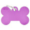 OUTLET MYFAMILY Basic Pločica za graviranje, Kost, aluminijum, ljubičasta, Small