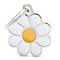 OUTLET MYFAMILY Charms Pločica za graviranje, Bela rada, 2,40x2,40cm