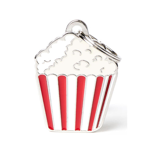 OUTLET MYFAMILY Food Plocica za graviranje, Kokice, 2,7x3,7cm