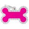 OUTLET MYFAMILY Glam Pločica za graviranje, Kost, pink, Large 3,8x2,5cm