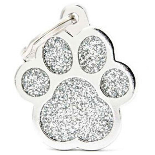 OUTLET MYFAMILY Shine Plocica za graviranje, Sapa srebrna, Large 3,0x2,9cm