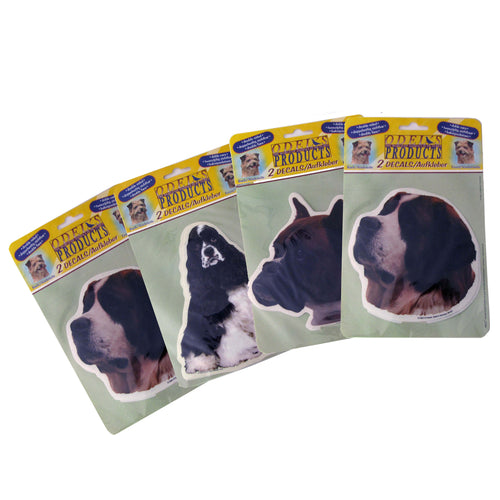 OUTLET Nalepnica za staklo sa likom psa - Border Collie, 2 kom