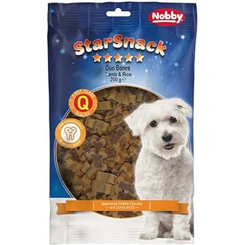 OUTLET NOBBY StarSnack, Poslastica za pse Duo Bones s jagnjetinom i pirincem