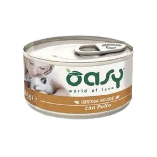 OUTLET OASY Mousse za macke s Piletinom 85g