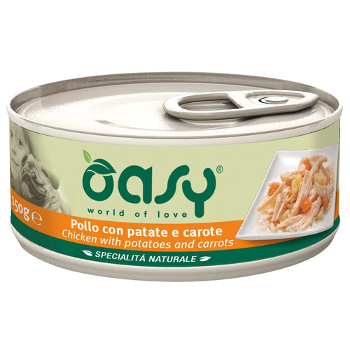 OUTLET OASY Specialita' Naturali Konzerva za pse s Piletinom i krompirom, 150g