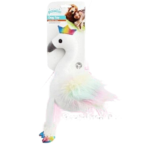 OUTLET PAWISE Igracka za pse Flamingo, plisana, 40cm