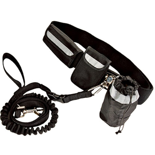 OUTLET PAWISE Pojas za struk s rastegljivim povodnikom za pse, za dzogiranje