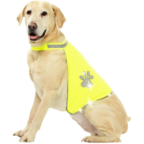 OUTLET PAWISE Prsluk za pse Safety Vest Night Walk reflektujuci, s cicak trakom