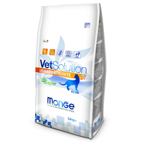 MONGE VetSolution macke URIN/OXALATE za macke za prevenciju mokrac.kamen, 1,5kg