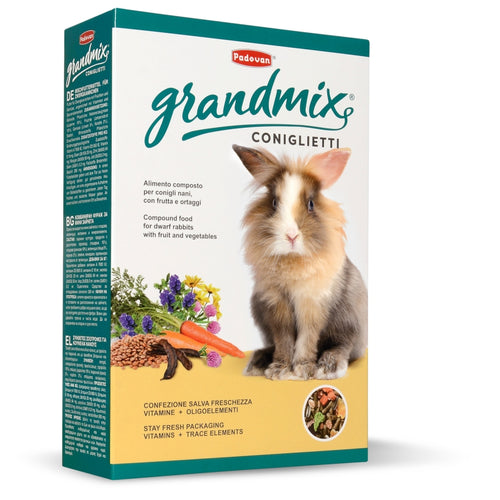 PADOVAN GrandMix Coniglietti hrana za kunice 850g