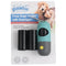 PAWISE Dispenzer za kesice za izmet sa lampom, 3 rolne x 15 kesica