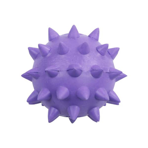 PAWISE Igracka za pse Solid Ball sa zvoncem Plava, 2,5cm