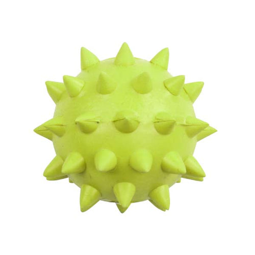 PAWISE Igracka za pse Solid Ball sa zvoncem Zuta, 3cm