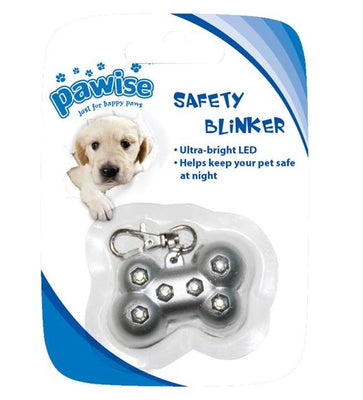PAWISE Privezak za pse Blinki svetleci, plasticni 5cm