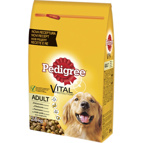 PEDIGREE Briketi za pse Adult, Piletina, Pirinac i Povrce, 2,6kg
