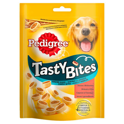 PEDIGREE Poslastica za pse Tasty Bites, Cheesy Bites Sir, 140g