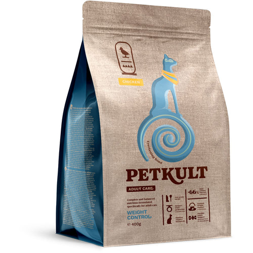 PETKULT Adult Care Weight Control, s piletinom, 400g