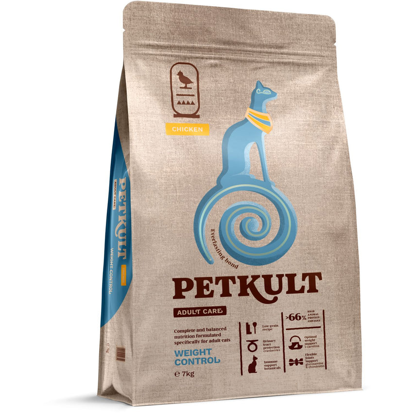 PETKULT Adult Care Weight Control, s piletinom, 7kg