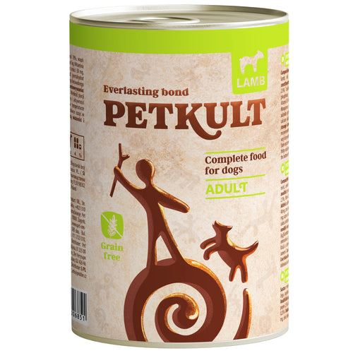 PETKULT mesni komadici, jagnjetina, bez zitarica, 400g