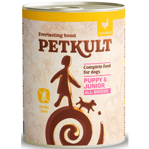 PETKULT mesni komadici JUNIOR, zivina, bez zitarica, 800g