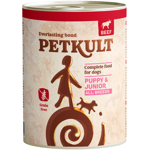PETKULT mesni komadici JUNIOR govedina, bez zitarica, 800g