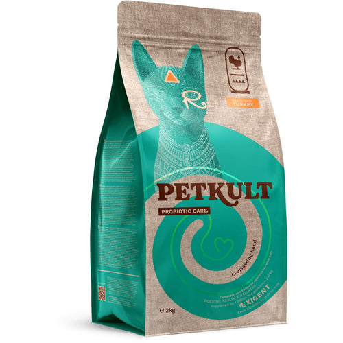 PETKULT Probiotic Care Exigent, s curetinom, 2kg