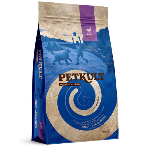PETKULT Probiotics, pacetina s pirincem, Adult Large, 2kg