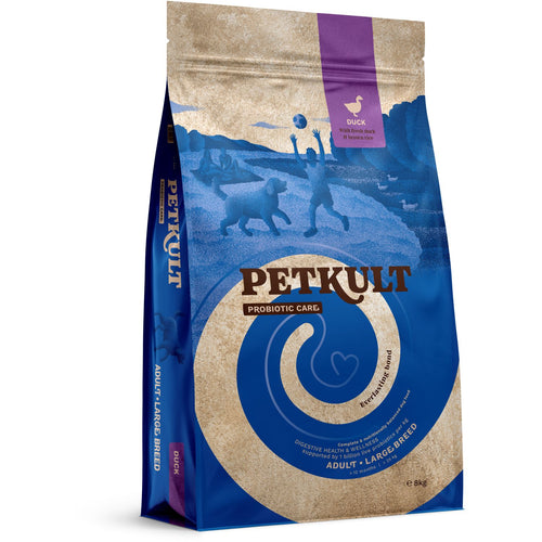 PETKULT Probiotics, pacetina s pirincem, Adult Large, 8kg