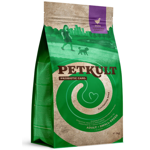 PETKULT Probiotics, pacetina s pirincem, Adult Small, 2kg