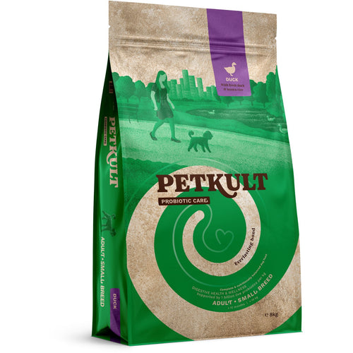 PETKULT Probiotics, pacetina s pirincem, Adult Small, 8kg