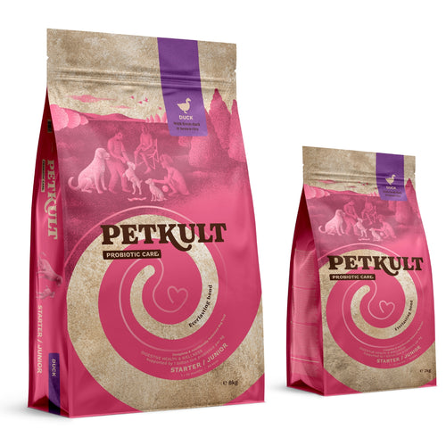 PETKULT Probiotics, pacetina s pirincem, STARTER&JUNIOR