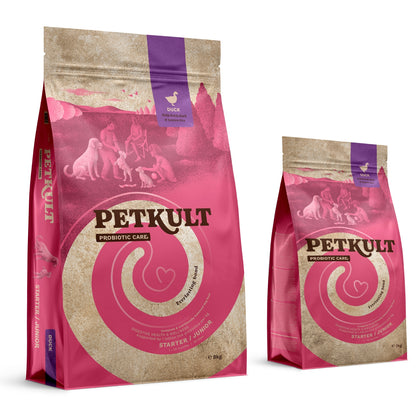 PETKULT Probiotics, pacetina s pirincem, STARTER&JUNIOR