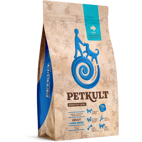 PETKULT Sensitive, losos i bela riba s pirincem, Adult Large
