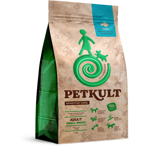 PETKULT Sensitive, losos i bela riba s pirincem, Adult Small