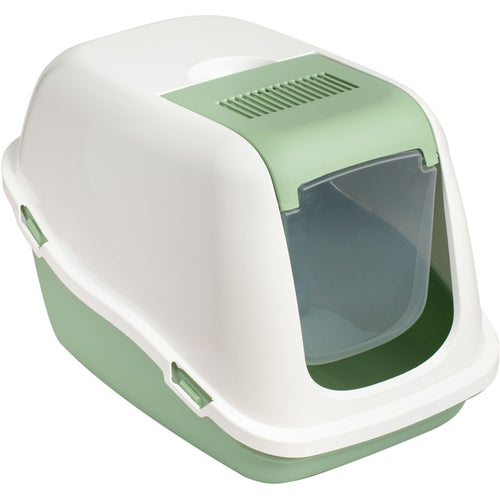PETMAX WC za macke Ella Comfort, Zeleni, 57x39x41cm