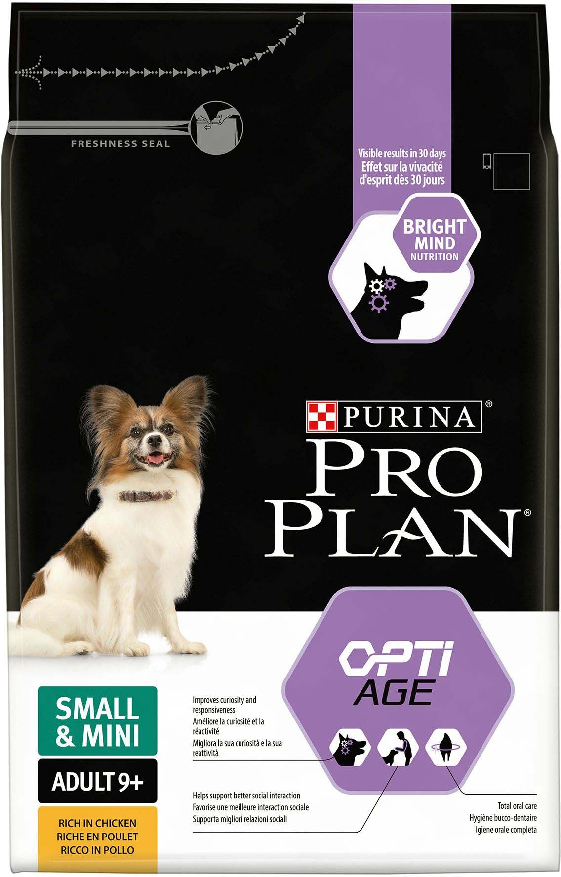 PRO PLAN OptiAge Small&Mini Adult 9+ s piletinom