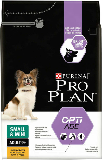 PRO PLAN OptiAge Small&Mini Adult 9+ s piletinom