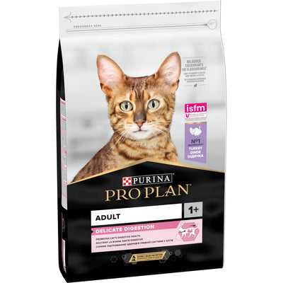 PRO PLAN OptiDigest Cat Delicate Adult (1+) s curetinom