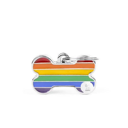 OUTLET MYFAMILY Rainbow Pločica za graviranje Kost