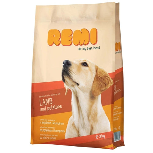 REMI Jagnjetina i krompir, potpuna hrana za pse, 3kg