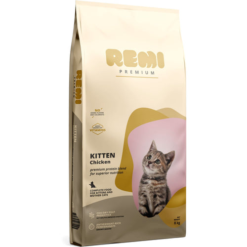 REMI Premium KITTEN potpuna hrana za macice s piletinom, 8kg