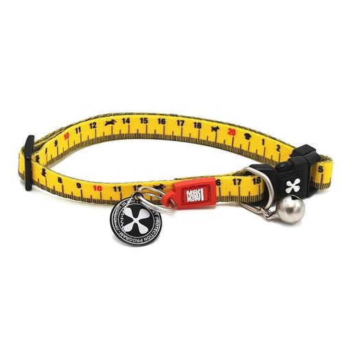 MAX & MOLLY Ogrlica za mace Smart ID, Ruler, 22-35/1cm