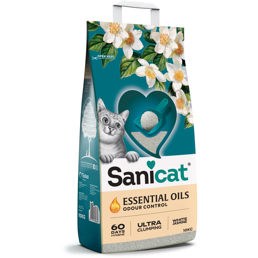 SANICAT Essential oil  beli jasmin, beli bentonite 10KG