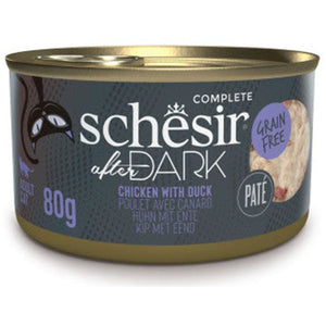 SCHESIR Afer Dark Konzerva za macke Pate, Piletina i Pacetina, 80g