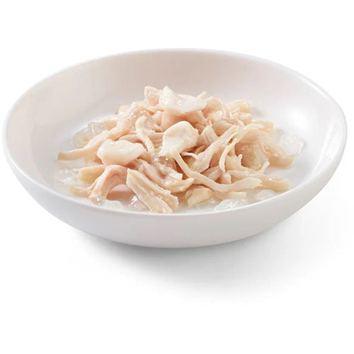 SCHESIR Kesica za macke s tunjevinom, piletinom i skampima, u zeleu, 85g