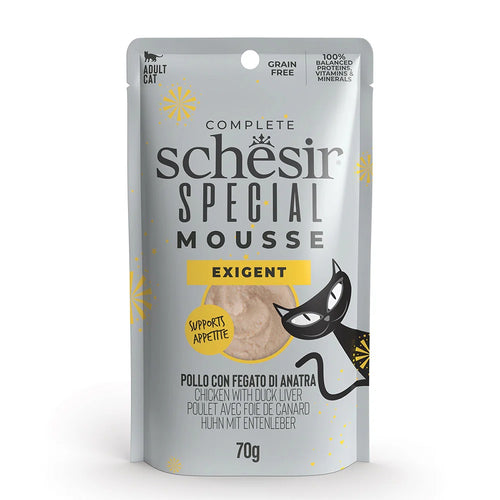 SCHESIR Special Need Kesica za macke Mousse, Exigent, 70g
