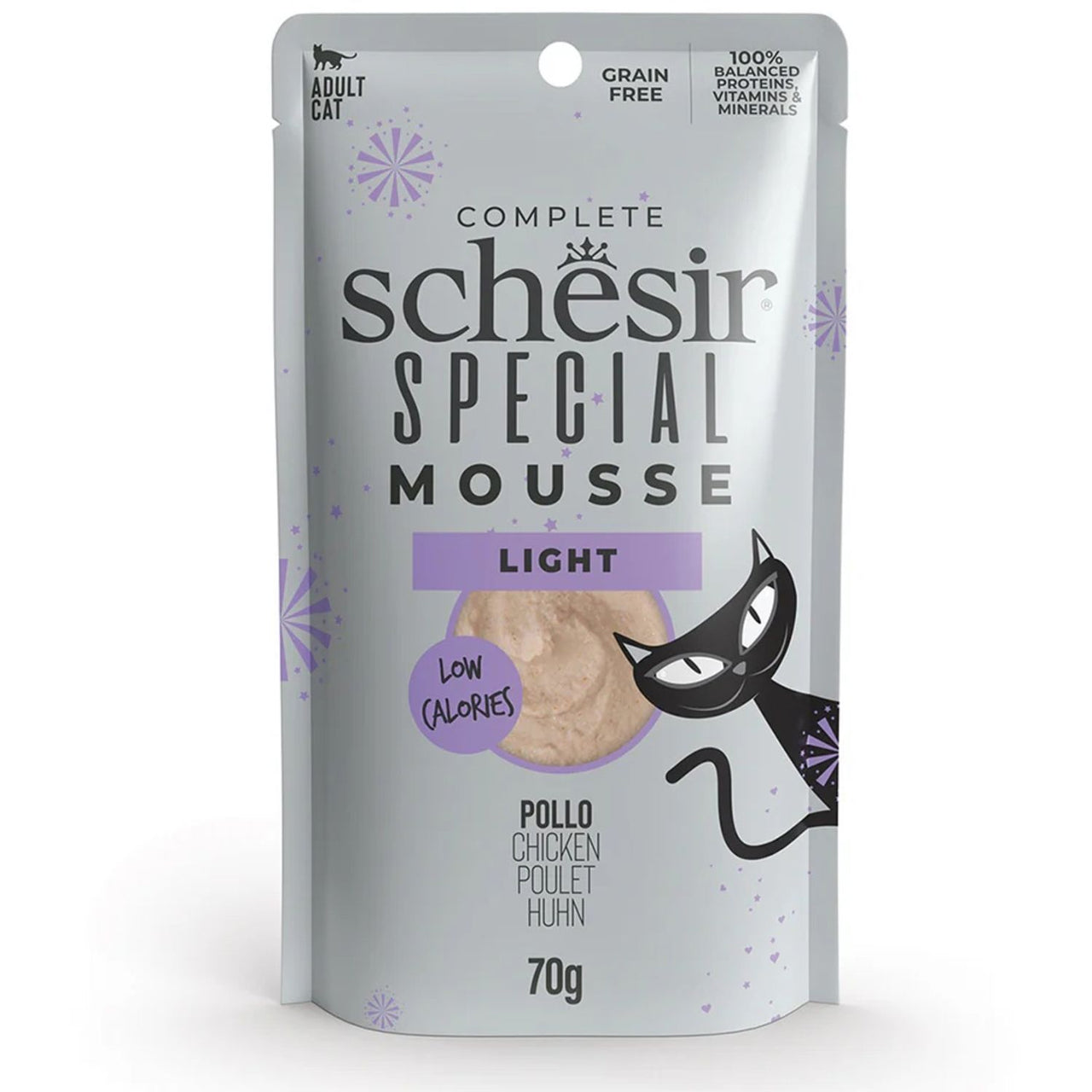 SCHESIR Special Need Kesica za macke Mousse, Light, 70g