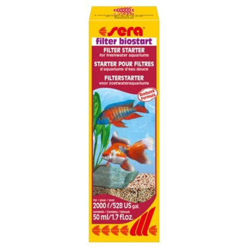 SERA Filter BioStart tecnost za biolosko preciscavanje vode u filterima 50ml