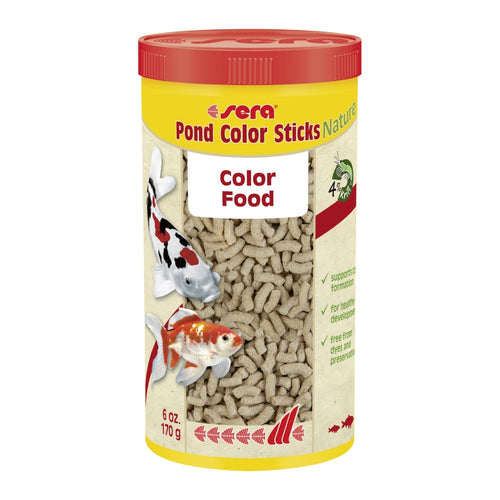 SERA Pond Color Stick Nature hrana za vrtne ribice u stapicima